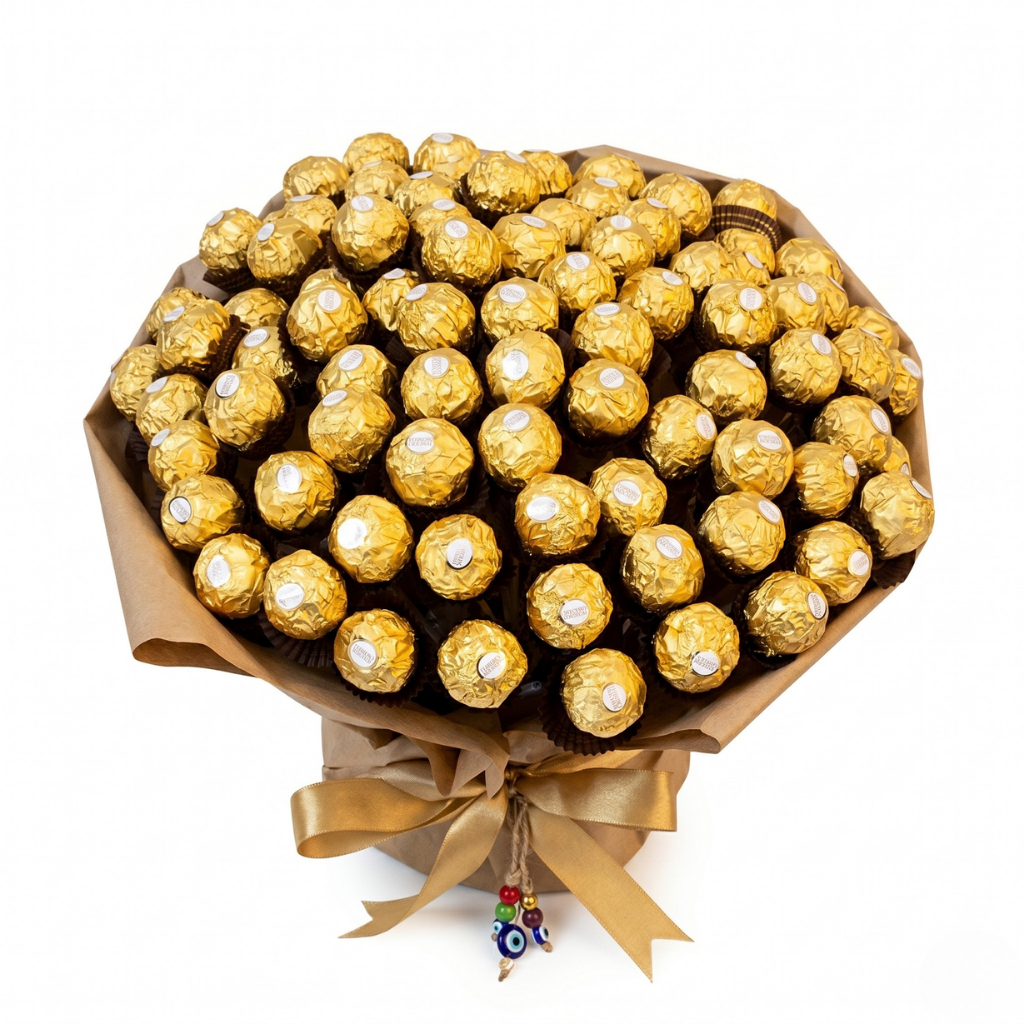 60'lı Ferrero Rocher Çikolata Buketi